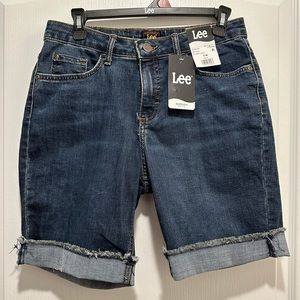 Bermuda Mid Rise Stormy Lines Women’s Shorts